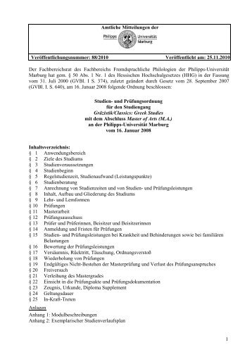 Hausarbeit deckblatt uni marburg rezension schreiben theater beispiel